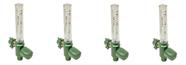 Fluxometro Para Rede De Oxigênio Anodizado 0-15L/MIN - 4 Und