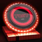 Flying Disc TOSY Ultimate 16 milhões de cores RGB 175g com LEDs