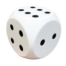 Foam Dice, divertido, brinquedo cheio de dados gigantes de 15 cm para noites de jogos