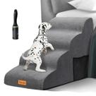 Foam Dog Steps Topmart High Density 4 camadas para cães mais velhos Foam Dog Steps Topmart High Density 4 camadas para cães mais velhos