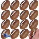 Foam Football AnaPoliz Mini, pacote de 16 peças, lembrancinhas de festa de 8,26 cm