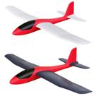 Foam Glider HAWK'S WORK, 2 peças de brinquedo de avião supergrande de 860 mm