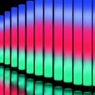 Foam Glow Sticks SHQDD 200 PCS LED para festa de casamento