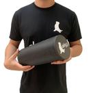 Foam Roller Dafoca 30cm Liberação Miofascial EVA DF1060 Preto