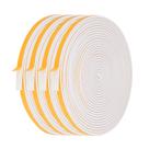 Foam Weather Stripping Futuwi 1/4 de polegada de largura x 1/8 de espessura 52 pés