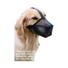 Focinheira Ajustável Para Cães, Respirável, Anti-Lambedura, Anti-Mordida, Para Beber Água, Uso