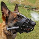 Focinheira Respirável para Cão Pequeno Médio e Grande 0 1 2 3 4 5 6