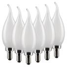 Foco Satco S21300 4W LED 120V E12 Paquete de 6