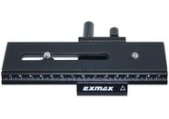 Focusing Rail Slider EXMAX 16cm 2 Way Macro Shot para câmera