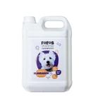 Fofos e Feras Shampoo Clareador 5L Para Cães e Gatos Pelos mais Brancos