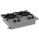 Fogão 2 Bocas de Embutir Baixa Pressão 2 QD 20x20 Inox SL13011-I Itajobi Fogão 2 Bocas de Embutir Baixa Pressão 2 QD 20x20 Inox SL13011-I Itajobi