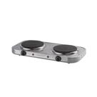 Fogão 2 Bocas Elétrico Portátil Aço Inox 2000W 220V Agratto