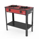 Fogao 2 Bocas Gas Prge-200 Gourmet Vermelho - Progas Fogao 2 Bocas Gas Prge-200 Gourmet Vermelho - Progas