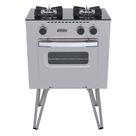 Fogão 2 Bocas Mini Cook Inox Gás GLP Venax