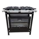 Fogão 2 Bocas Simples Cefaz com Forno Linha Gold Alta Pressão CFZG-119