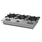 Fogão 3 Bocas de Embutir Baixa Pressão 20x20 1QS/2QD Inox SL13013-I Itajobi