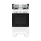 Fogão 4 Bocas à Gás Atlas Mônaco Plus Acendimento Automático e Mesa de Inox Branco Bivolt