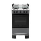 Fogão 4 Bocas à Gás Atlas Mônaco Plus Acendimento Automático e Mesa de Inox Titanium Bivolt Fogão 4 Bocas à Gás Atlas Mônaco Plus Acendimento Automático e Mesa de Inox Titanium Bivolt