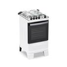 Fogão 4 Bocas Atlas Agile Up Com Mesa De Inox A Gás Bivolt Branco Fogão 4 Bocas Atlas Agile Up Com Mesa De Inox A Gás Bivolt Branco