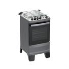 Fogão 4 Bocas Atlas Agile Up Com Mesa De Inox A Gás Bivolt Titanium Fogão 4 Bocas Atlas Agile Up Com Mesa De Inox A Gás Bivolt Titanium