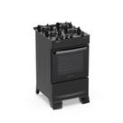 Fogão 4 Bocas Atlas Atenas Glass Mesa de Vidro Preto Bivolt Fogão 4 Bocas Atlas Atenas Glass Mesa de Vidro Preto Bivolt
