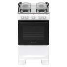 Fogão 4 Bocas Atlas Coliseum Plus com Mesa Inox - Branco
