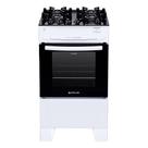 Fogão 4 Bocas Atlas Mônaco Top Glass Acendimento Automático