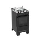 Fogão 4 Bocas Atlas Mônaco Top Mesa de Inox a Gás Bivolt