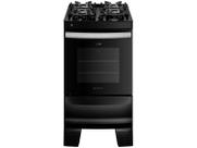 Fogão 4 Bocas Atlas Preto Mesa Vidro Glass Agile UP