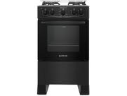 Fogão 4 Bocas Atlas Preto Mônaco Plus