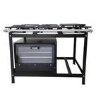 Fogão 4 Bocas Cefaz com Forno e Chapa Linha Gold Alta Pressão CFZG-128C Fogão 4 Bocas Cefaz com Forno e Chapa Linha Gold Alta Pressão CFZG-128C