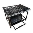 Fogão 4 Bocas Cefaz com Forno e Chapa Linha Gold Baixa Pressão CFZG-127C Fogão 4 Bocas Cefaz com Forno e Chapa Linha Gold Baixa Pressão CFZG-127C