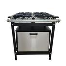Fogão 4 Bocas Cefaz com Forno Linha Diamond Baixa Pressão CFZD-015