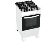 Fogão 4 Bocas Com Mesa de Vidro Atlas Mônaco Top Glass Bivolt