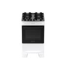 Fogão 4 Bocas Com Mesa de Vidro Atlas Mônaco Top Glass Bivolt