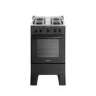 Fogão 4 Bocas Com Mesa Inox Atlas Milão Plus Bivolt