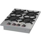 Fogão 4 Bocas de Embutir Baixa Pressão 4QS Maior Inox SL13035-I Itajobi