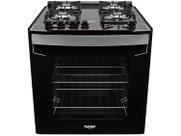 Fogão 4 Bocas de Embutir Dako Preto Mesa de Vidro Diplomata Fogão 4 Bocas de Embutir Dako Preto Mesa de Vidro Diplomata