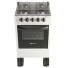 Fogão 4 Bocas De Piso Braslar New Sirius 2023 Branco