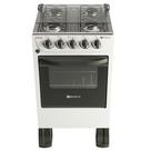 Fogão 4 Bocas De Piso Braslar Sirius Plus 2023 Branco Bivolt