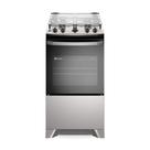 Fogão 4 bocas Electrolux Cinza Efficient Mesa Inox, PerfectCook e VaporBake (FE4IG)
