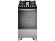 Fogão 4 Bocas Electrolux Prata Mesa de Vidro Efficient com PerfectCook FE4GS Fogão 4 Bocas Electrolux Prata Mesa de Vidro Efficient com PerfectCook FE4GS