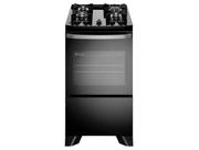 Fogão 4 bocas Electrolux Preto Efficient Mesa Vidro, Tripla Chama e PerfectCook (FE4GB)