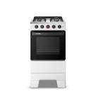 Fogão 4 Bocas Esmaltec Ideal Pop Limpa Fácil Branco Inox Bivolt - F4ISB Fogão 4 Bocas Esmaltec Ideal Pop Limpa Fácil Branco Inox Bivolt - F4ISB