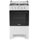 Fogão 4 Bocas Itatiaia Branco Star Clean New Com Forno 48L Bivolt Mesa de inox Fogão 4 Bocas Itatiaia Branco Star Clean New Com Forno 48L Bivolt Mesa de inox