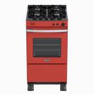 Fogao 4 Bocas Venax Gaudi Vetro Vitreo Vermelho Gas Glp