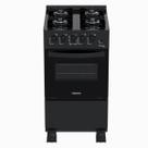 Fogao 4 Bocas Venax Picasso Line Preto Fosco Gas Glp