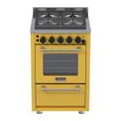 Fogao 4 Bocas Venax Temis Amarelo Gas Glp