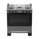 Fogão 5 Bocas à Gás Atlas Mônaco Plus Acendimento Automático e Mesa de Inox Titanium Bivolt Fogão 5 Bocas à Gás Atlas Mônaco Plus Acendimento Automático e Mesa de Inox Titanium Bivolt