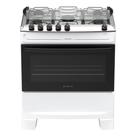 Fogão 5 Bocas à Gás Atlas Mônaco Top Acendimento Automático e Mesa de Inox Branco Bivolt Fogão 5 Bocas à Gás Atlas Mônaco Top Acendimento Automático e Mesa de Inox Branco Bivolt